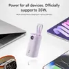 20000mAh High-Capacity Power Bank with 35W Fast Charging, Dual Built-in Cables, LED Display, and CCC Certification