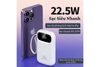 WPD-63-B 22.5W Fast Charging Power Bank with Integrated Three-Cable Design