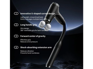 Multifunction Fasia Gun （Detachable Massage Head Extension Handle）JR-F18