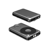 1034 S - The Ridge Wallet - MAGSAFE POWER BANK 10,000mAh 20w 5-in-1 with integrated lightning and USB-C cables, Apple Watch charging, and Kickstand