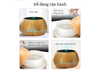 2020 Wood Grain Mist Humidifier with Built-in Bluetooth Speaker And 7-Color LED Light