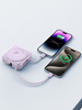 M1141- Portable 10000mAh PD22.5W Fast Charging Wireless Power Bank Mini with 3C Current USB & Type-C Input Interfaces 10W Output Power