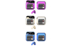 SE60 True Wireless Bluetooth Headphones with LED Full-Color Touch Screen