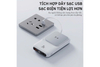 HT-W010 Magnetic Wireless Power Bank with Built-in Cables and PD Fast Charging
