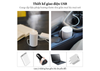3000 Mist Humidifier USB Aroma Diffuser with 100mL Water Tank And LED Mood Light