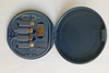 Compact C8 Phone Charging Cable with Round Storage Case for Travel and Daily Use
