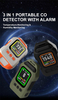 HD-PD01 Portable 3-in-1 CO Detectors with Torch