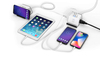 Small Extension Socket 2 Universal Outlets 3 USB Ports with Wireless Charging Portable Power Strip Extension Socket