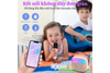 K30 Portable Mini Karaoke Speaker with RGB Light and Two Microphones