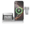 Alarm Clock, 3 in 1 Wireless Charging Station