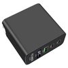 Gan Charger 65W PD Multi-Port Fast Charging GaN Wall Charger for Laptop Tablet And Mobile Phone Fast Charging Type C USB Charger