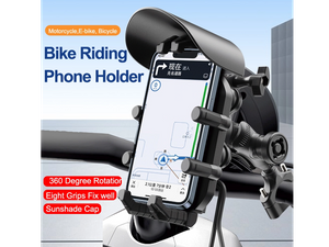 Motorcycle Phone Holder with 15W Wireless Charger TQ081-TQ084