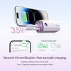 20000mAh High-Capacity Power Bank with 35W Fast Charging, Dual Built-in Cables, LED Display, and CCC Certification