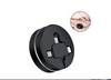 1-3M Telescopic Charging Cable Black – 3-in-1 Retractable Cable