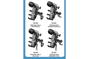 TQ082 360&deg; Motorcycle Mirror Mount Phone Stand