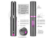 008-Wireless Hair Straightener USB Charging Mini