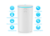3000 Mist Humidifier USB Aroma Diffuser with 100mL Water Tank And LED Mood Light