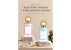 OMECH 9132 Encounter Tender Perfume 50ML Floral Fragrance with Elegant Blue Bottle