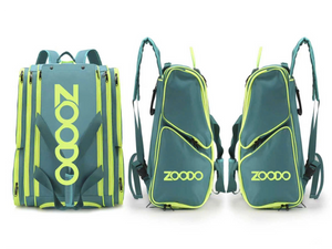 Pickleball zoodo Tour Elite Pro Bags Turquoise & Teal