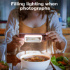 Power bank with integrated LED mirror
