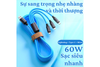 Elegant C55 3-Connector Charging Cable with 60W Fast Charging
