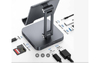 W-UC166 USB C Hub with Stand 7 in 1 USB-C Docking Station