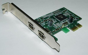 PCI- Express 2 PORT IEEE 1394A W-1394A-PCIE