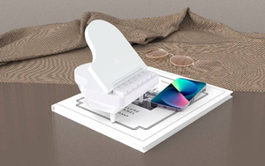 3 in1 Wireless charging with Bluetooth speaker.