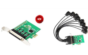 PCI Express 8 port RS-232 card W-958E-8S